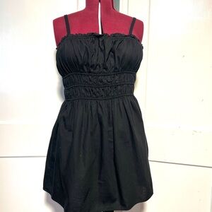 Wild Fable Black Smocked Dress
